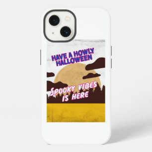 Etui iPhone 13 Ambiance Rétro Groovy Halloween ÉpoUVANTE
