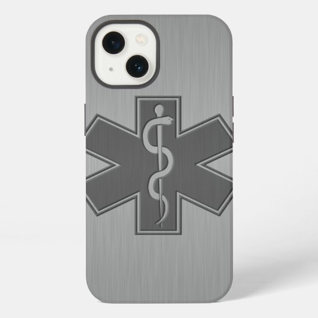 Coque iPhone Ambulancier EMT EMS Moderne (Verso)