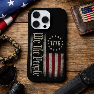 Coque iPhone 15 Pro Amérique Nous le Peuple 1776 
