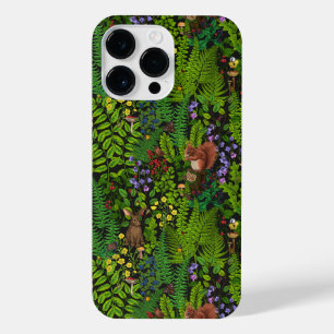 Coque Pour Pour iPhone 14 Pro Max Amimies et plantes des bois