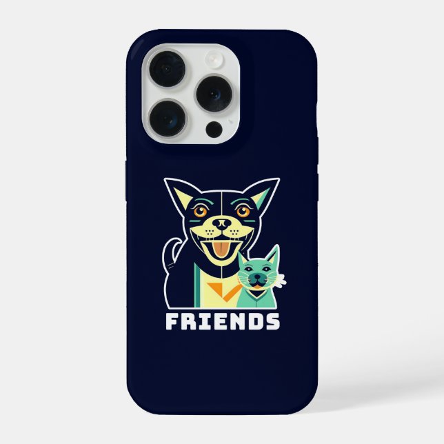 Coque iPhone Amis (Verso)