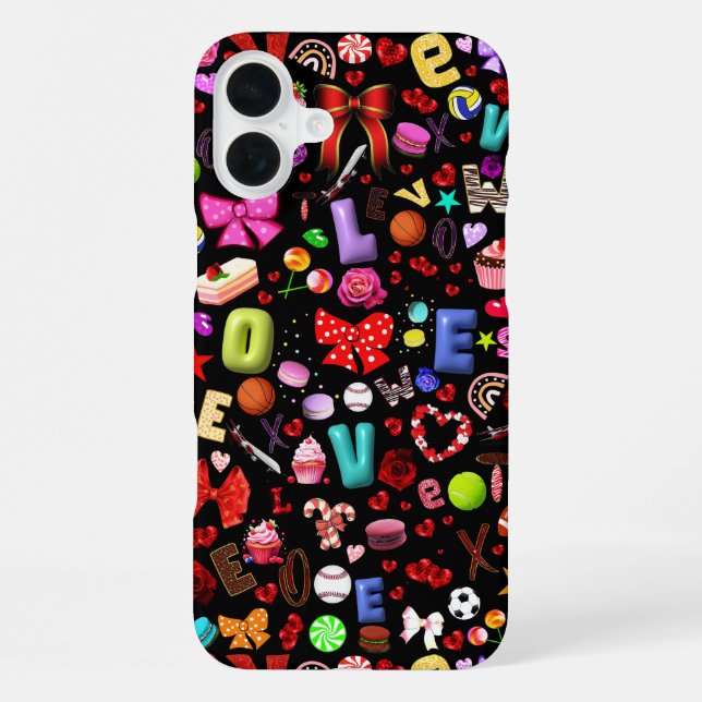 Coque iPhone Amour (Verso)