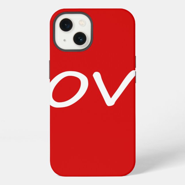 Coque iPhone Amour (Verso)