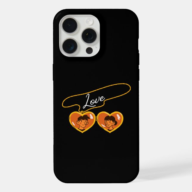 Coque iPhone Amour (Verso)