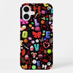 Coque iPhone 16 Plus Amour