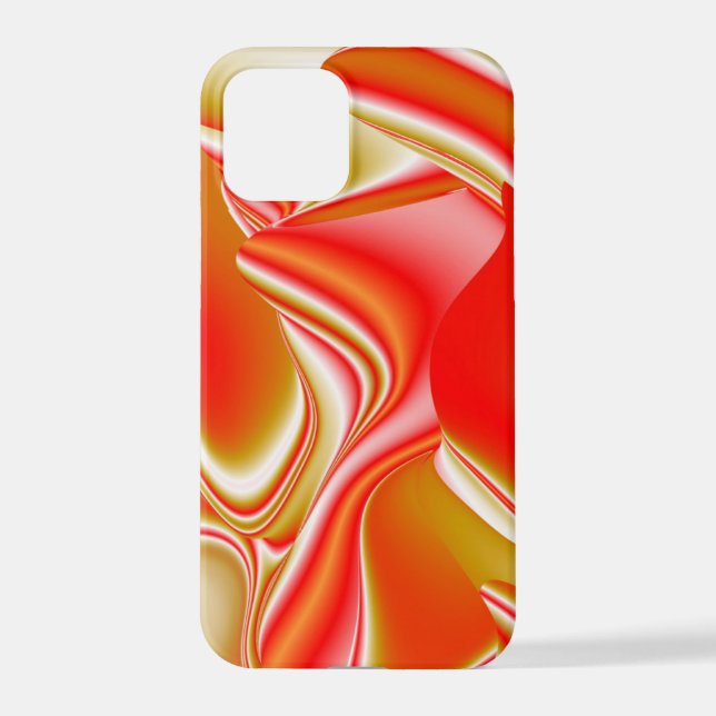 Coque iPhone Amour et Or Abstrait 3D Rainbowart (Verso)