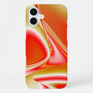 Coque iPhone 16 Plus Amour et Or Abstrait 3D Rainbowart