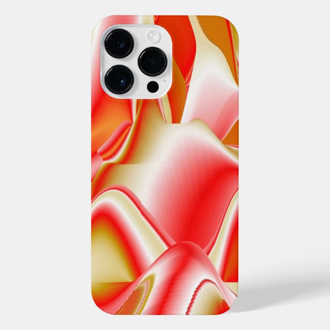 Coque iPhone Amour et Or Abstrait 3D Rainbowart (Verso)