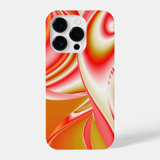 Coque iPhone Amour et Or Abstrait 3D Rainbowart (Verso)