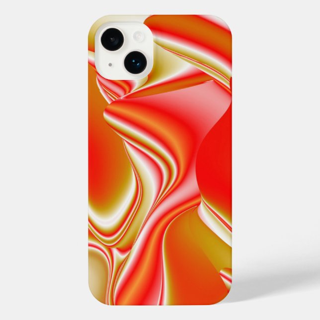 Coque iPhone Amour et Or Abstrait 3D Rainbowart (Verso)