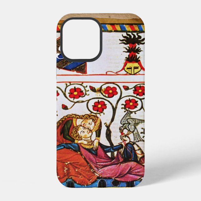 COQUE iPhone AMOUR ÉTERNEL PARCHEMIN MONOGRAMME (Verso)