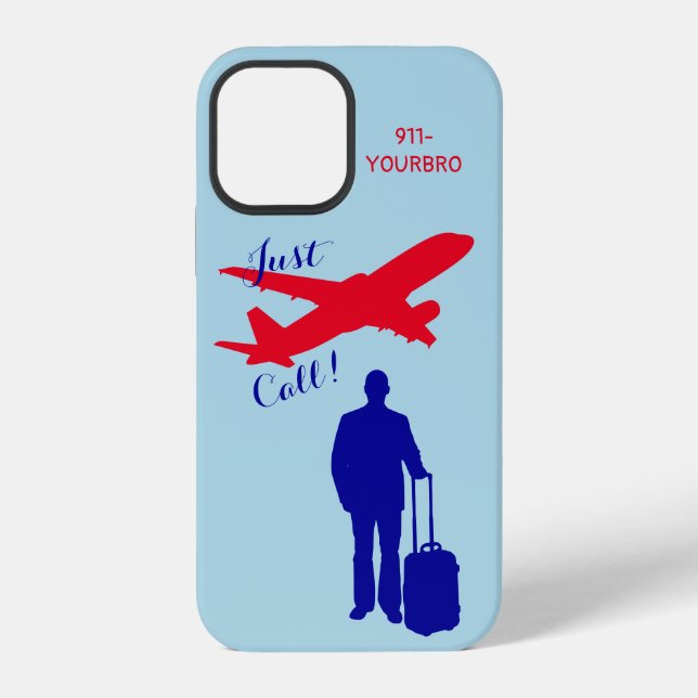 Coque iPhone Amour fraternel (Verso)