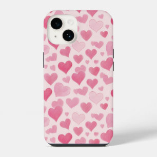 Coque Pour iPhone 14 Amour Rose