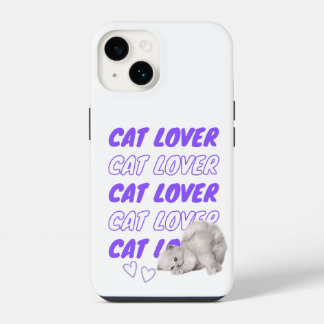 Coque Pour iPhone 14 Amoureux de les chats