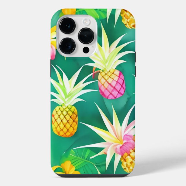 Coque iPhone Ananas  (Verso)