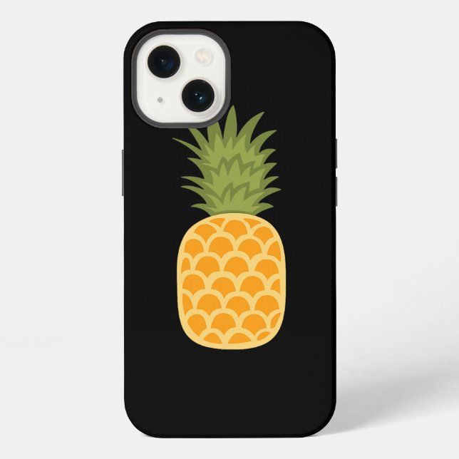 Coque iPhone Ananas 1 (Verso)