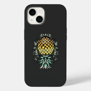 Coque Pour iPhone 14 Ananas à l'envers seulement ensemble deux