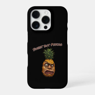Coque iPhone 16 Pro Ananas doux mais psychopathe