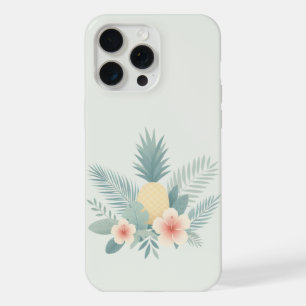 Coque iPhone 15 Pro Max Ananas floral & Hawaiian