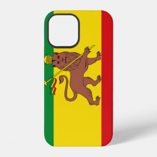 Coque iPhone 12 Ancien drapeau éthiopien