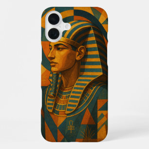 Coque iPhone 16 Plus Ancien Pharaon Majestic Mystique Or Turquoise