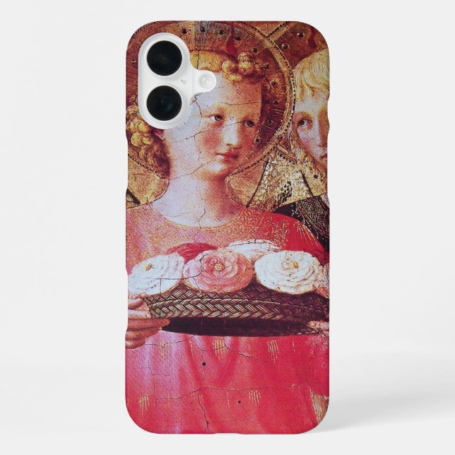 COQUE iPhone ANGE AVEC ROSES (Verso)