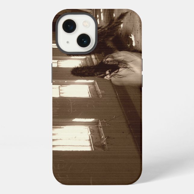 Coque iPhone Ange de l'Asile Déchu (Verso)