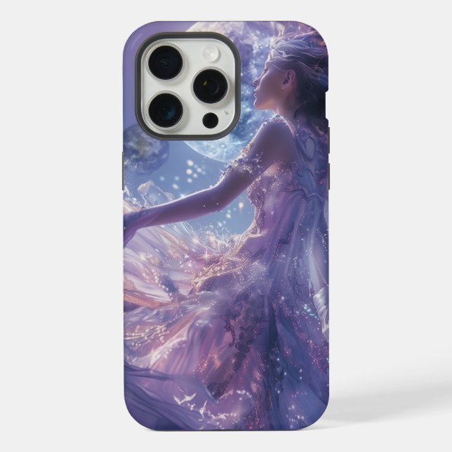 Coque iPhone Ange Gardien Éthéré (Verso)
