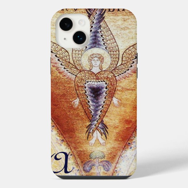 COQUE iPhone ANGE MOSAÏQUE MONOGRAMME (Verso)