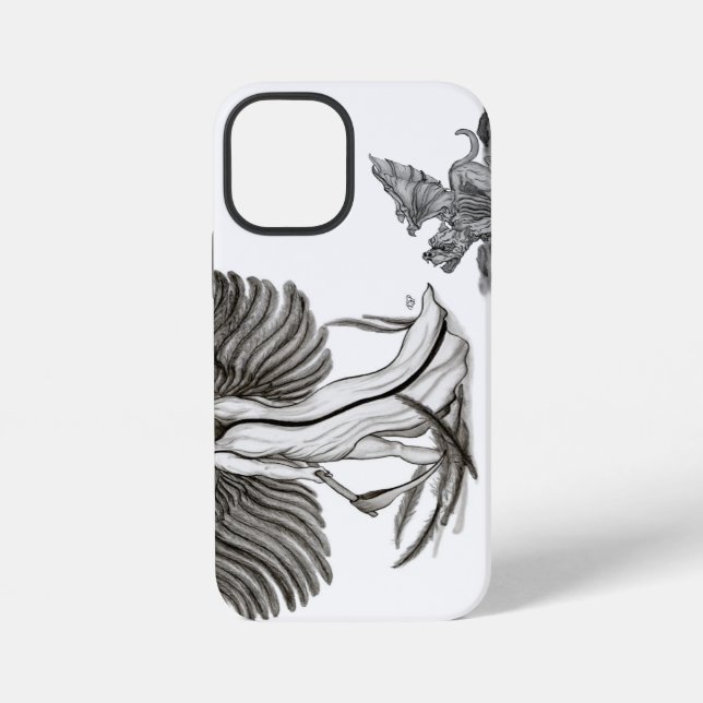 Coque iPhone Ange Uriel (Verso)