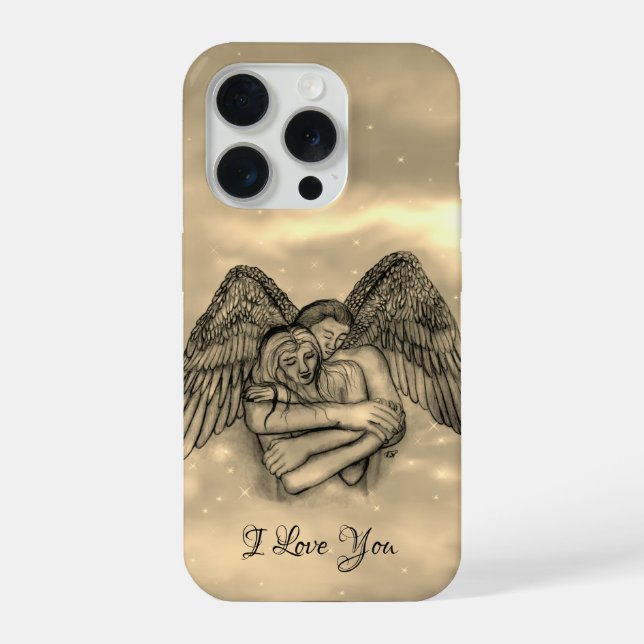 Coque iPhone Angel Eros in Love (Verso)