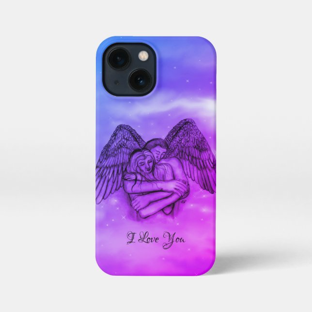 Coque iPhone Angel Eros in Love (Verso)