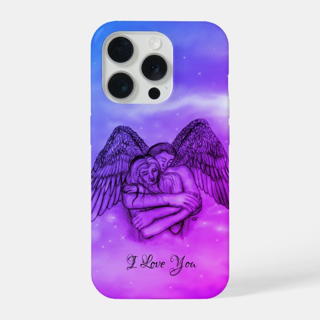 Coque iPhone Angel Eros in Love (Verso)