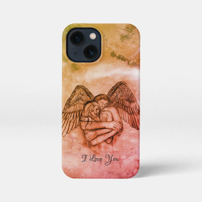 Coque iPhone Angel Eros in Love (Verso)