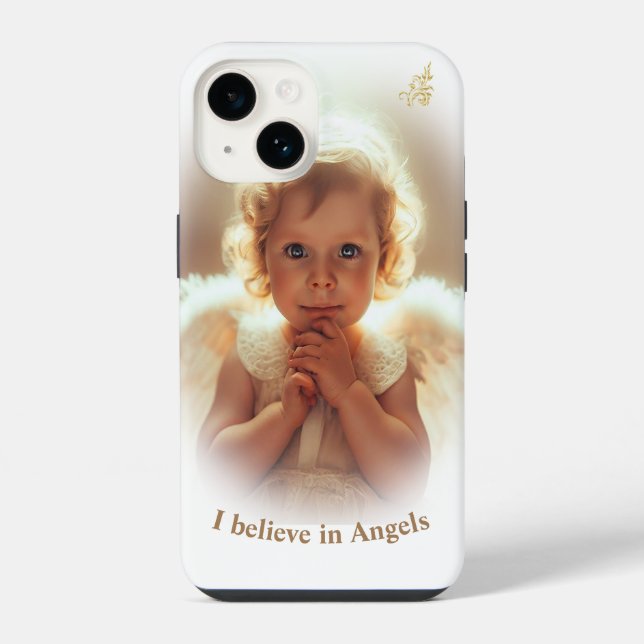 Coque iPhone Anges bébés (Verso)