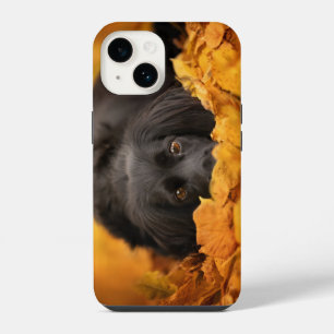 Coque Pour iPhone 14 Animaux Bébés les Plus Mignons Chiot Spaniel Noi