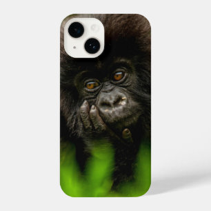 Coque Pour iPhone 14 Animaux de bébés cutest   Gorille des Montagnes In