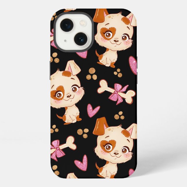 Coque iPhone Animaux de compagnie à motifs mignons Amusing Chie (Verso)
