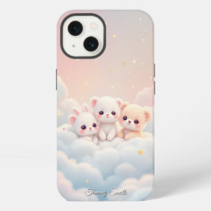 Etui iPhone 13 Animaux de Nuage Kawaii – Esthétique Pastel Mignon