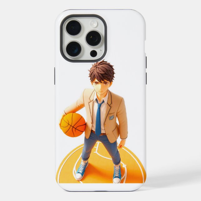 Coque iPhone Anime Slam Dunk – 3D Basket iPhone 15 Pro Max  (Verso)