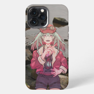 Etui iPhone 13 Pro Max anime, VTuber, V Tuber, roches