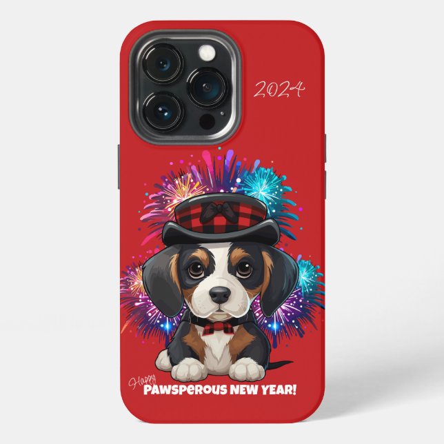 Coque iPhone Année de Woofs! (Dos)