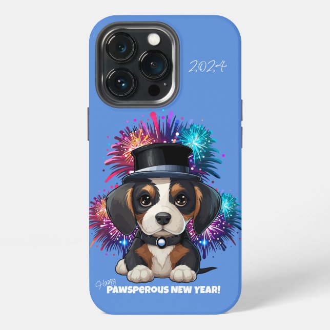 Coque iPhone Année de Woofs! (Dos)
