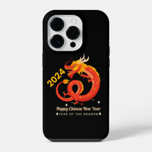 Coque Pour iPhone 14 Plus Année du Dragon 2024 Nouvel An Chinois