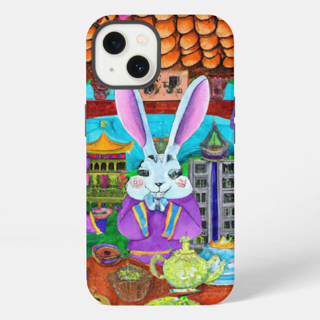 Coque iPhone Année du lapin (Verso)