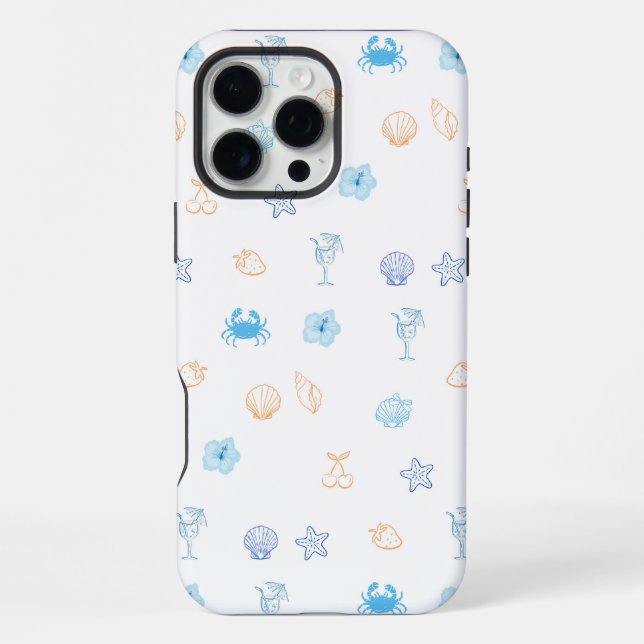 Coque iPhone Anniversaire Beach Club (Verso)