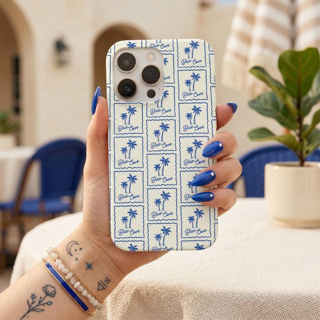 Coque iPhone Anse Bleue (Créateur téléchargé)