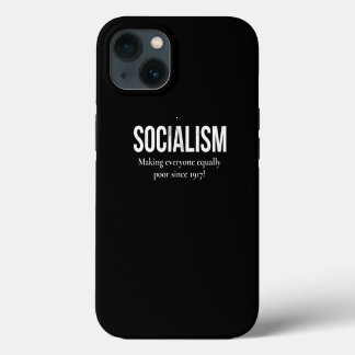 Etui iPhone 13 Anti-socialisme conservateur anti-Marx
