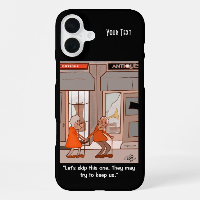 Coque iPhone Antiquités (Verso)