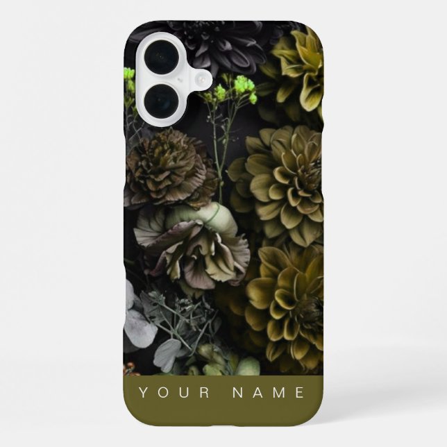 Coque iPhone Antiquités Haunted Blooms (Verso)